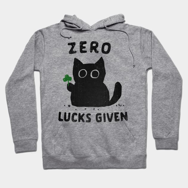 Zero Lucks Given Hoodie by kg07_shirts
